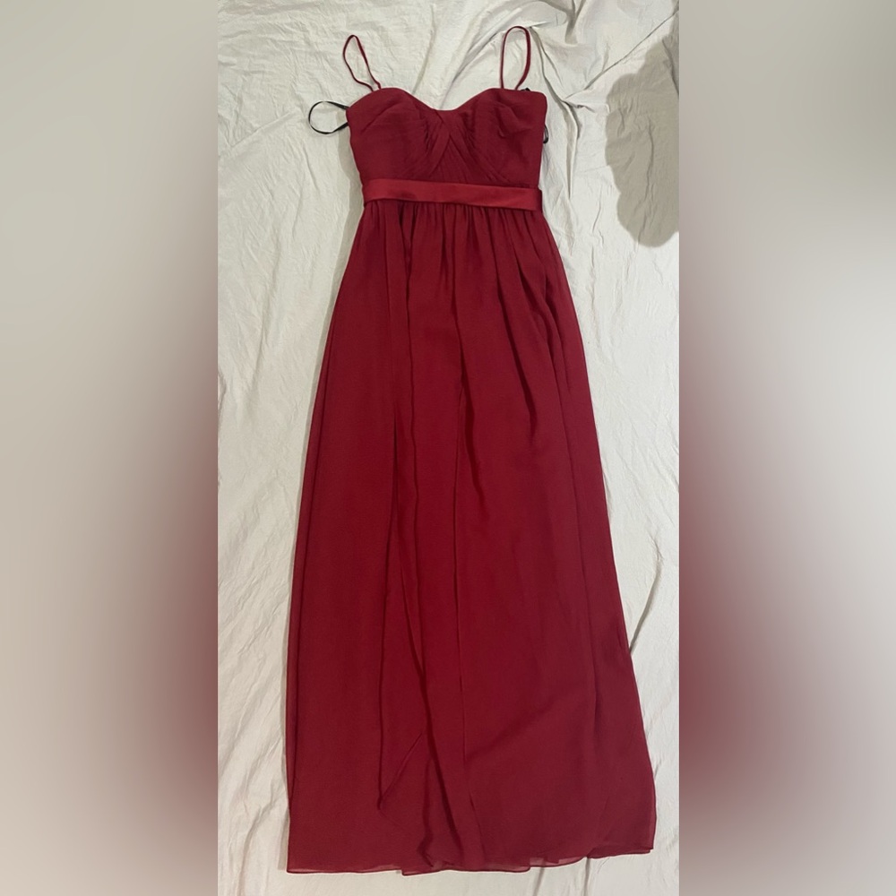SORELLA VITA Vibrant Red Maxi Skirt